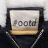 #OOTD 袖ロゴ ダブルフーディー ファージャケット レディース FREE