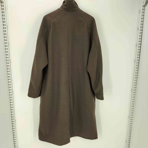 エマクローズ EMMA CLOTHES 24AW テック メルトン 2WAY オーバー ロング ラグラン ステンカラー コート メンズ JPN:L