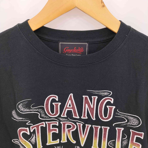 ギャングスタビル GANGSTERVILLE TATTOO EYES S/S T-SHIRTS シングルステッチ 半袖 Tシャツ メンズ import:S