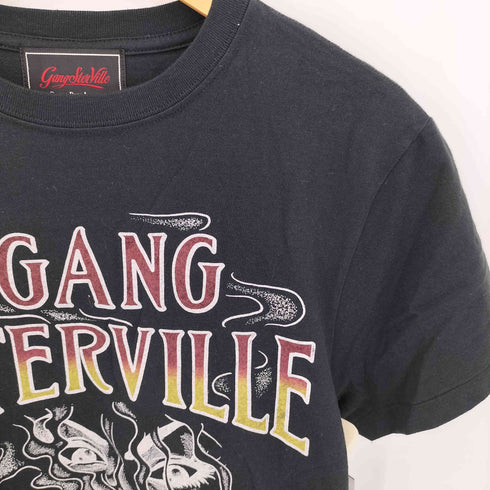 ギャングスタビル GANGSTERVILLE TATTOO EYES S/S T-SHIRTS シングルステッチ 半袖 Tシャツ メンズ import:S