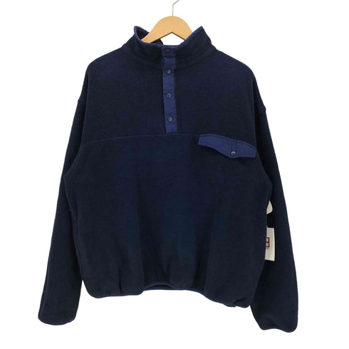 EASTERN MOUNTAIN SPORTS 90-00s USA製 ハーフスナップボタン ボア フリースジャケット outdoor メンズ L