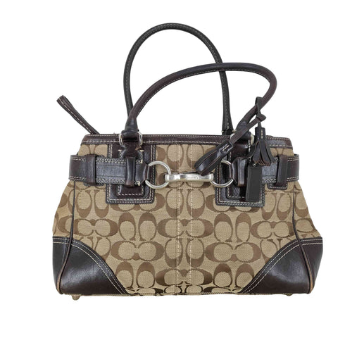 コーチ COACH シグネチャー ハンドバッグ レディース