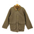 ウールリッチ WOOLRICH DK WHEAT HEATHER レザーカラー ウールメルトン スナップボタン ハンティングジャケット メンズ M
