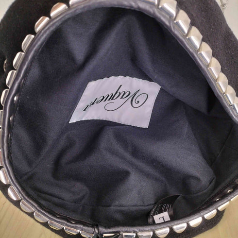 ヴァケラ VAQUERA Studded Military Beret レディース L