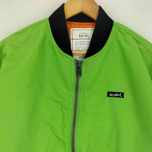 エックスガール X-girl 18AW LOOSE MA-1 ブルゾン ジャケット レディース JPN:2