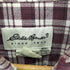 エディーバウアー Eddie Bauer 90s 白タグ マドラスチェック レギュラーカラー 長袖シャツ メンズ L