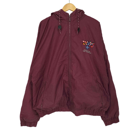 ギアフォースポーツ GEAR FOR SPORTS ナイロン ジップアップジャケット メンズ import:XXL