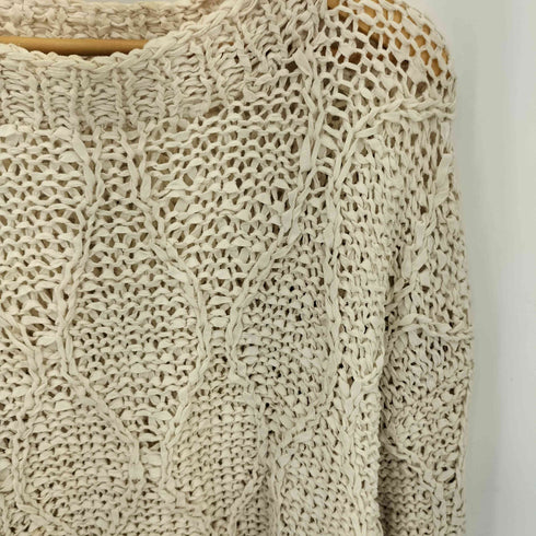 アンユーズド UNUSED Gourd pattern hand-knitted crewneck sweater メンズ 3