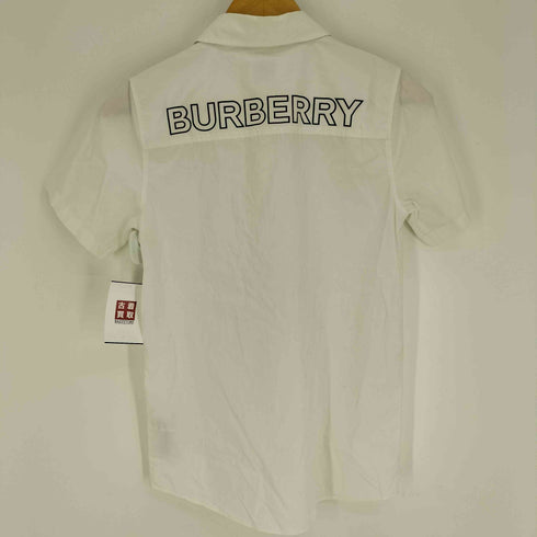 バーバリーロンドン BURBERRY LONDON 襟ノバチェック バックロゴプリント S/S レギュラーカラーシャツ メンズ 14Y 164
