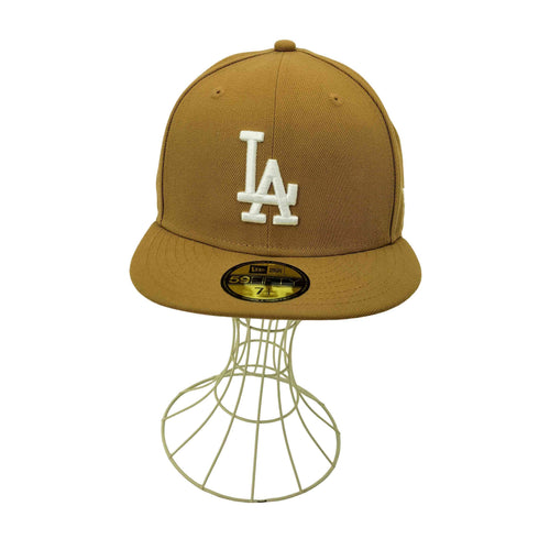 ニューエラ NEW ERA 59FIFTY MLB ベースボール チーム ロゴ 刺繍 LA 6パネル キャップ メンズ 57.7cm
