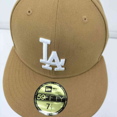 ニューエラ NEW ERA 59FIFTY MLB ベースボール チーム ロゴ 刺繍 LA 6パネル キャップ メンズ 57.7cm