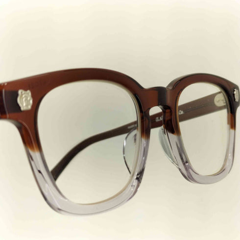 グラッドハンド GLADHAND FAMILY CREST WELLINGTON - GLASSES 丹羽雅彦 ツートン ウェリントン メンズ