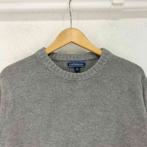 クラフトアンドバロー Croft&Barrow クルーネックニット メンズ import:XL