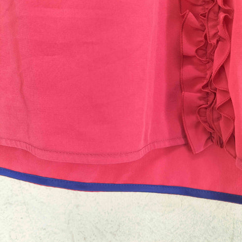 ピーエスポールスミス PS Paul Smith フリルデザインノースリーブブラウス レディース 40