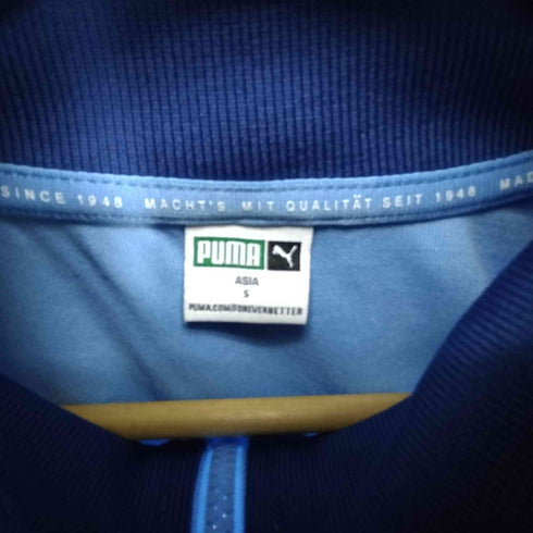 プーマ PUMA 別注 T7 ジャージ トラック ジャケット サイド ライン ロゴ センタープレス トラックパンツ レディース S
