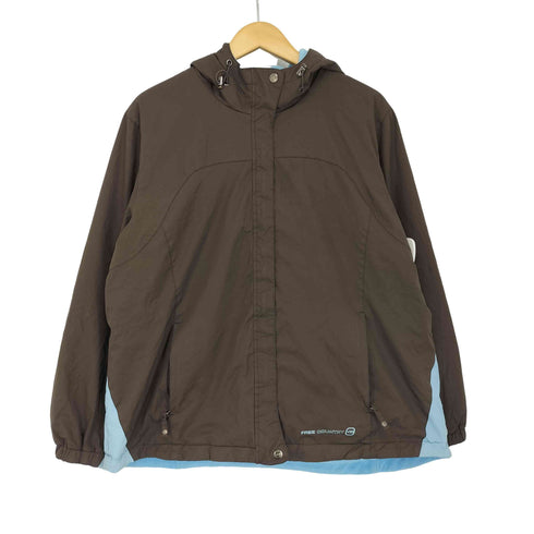 フリーカントリー free country リバーシブル フリース シェル ジャケット メンズ import:XL