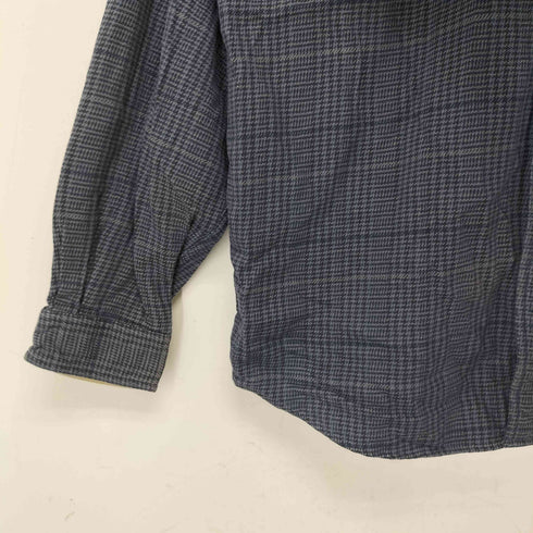 コロンビア Columbia グレンチェック 両胸フラップ レギュラーカラーネルシャツ メンズ import:L
