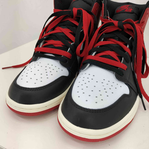ジョーダンブランド JORDAN BRAND Air Jordan 1 Retro High OG Black Toe Reimagined エアジョーダン 1 レトロ ブラックトゥ リマジン ハイカットスニーカー メンズ 27cm