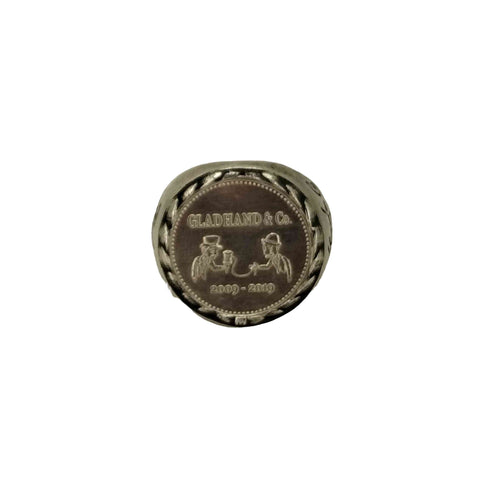 グラッドハンド GLADHAND MEDAL RING 10th ANNIVERSARY 10周年 メダルリング メンズ 17号