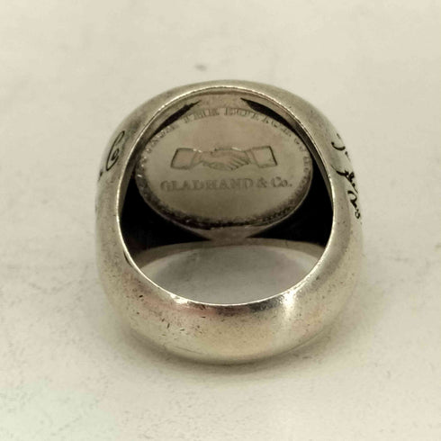 グラッドハンド GLADHAND MEDAL RING 10th ANNIVERSARY 10周年 メダルリング メンズ 17号