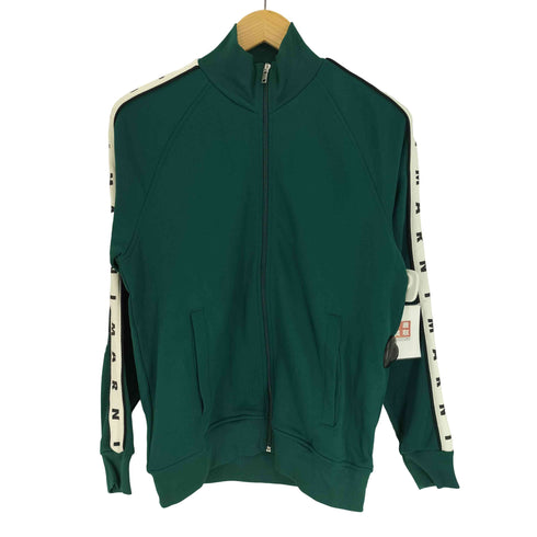 メゾンキツネ MAISON KITSUNE ロゴプリント コットン トラック ジャケット メンズ import:S