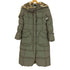 ベネトン BENETTON ジップアップ ファー ダウンコート レディース 40