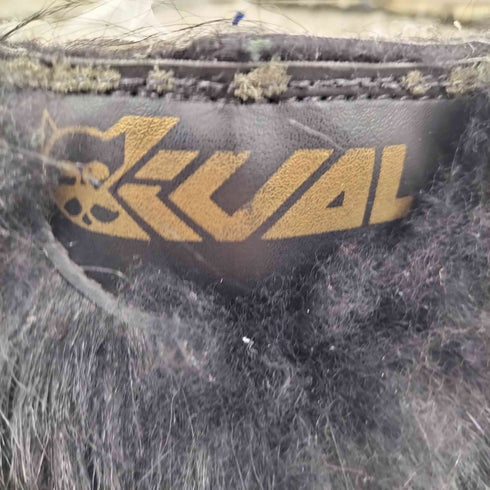 KIVAL 裏起毛 ファー ブーツ 怪獣 ブーツ Y2K メンズ