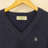 マンシングウェア GRANDSLAM MUNSINGWEAR Vネック ワンポイント刺繍 L/Sニット メンズ import:XL