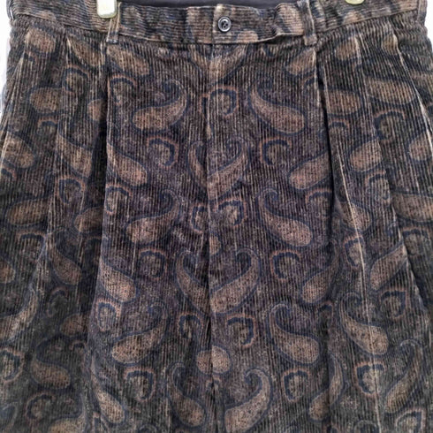 エーアイイー AiE Tucked Wide Pant - 8W Corduroy メンズ JPN:L