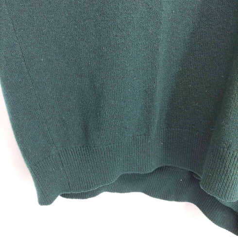 プリングル Pringle 90s スコットランド製 ウール 無地 L/S ニット セーター メンズ JPN:48