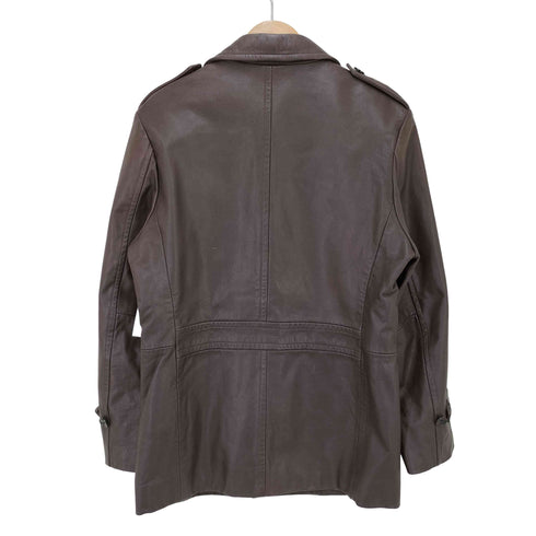 コムサイズム COMME CA ISM レザー カーコート メンズ