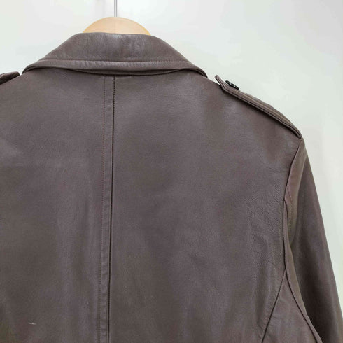 コムサイズム COMME CA ISM レザー カーコート メンズ