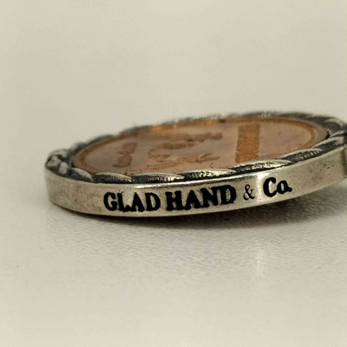 グラッドハンド GLADHAND Medal Charm 10th ANNIVERSARY STERLING刻印 メダルチャーム ネックレス トップ メンズ