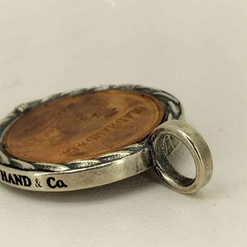 グラッドハンド GLADHAND Medal Charm 10th ANNIVERSARY STERLING刻印 メダルチャーム ネックレス トップ メンズ