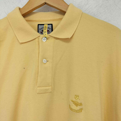 ファソナブル FACONNABLE ワンポイント刺繍 コットンシャツ L/S ポロシャツ カットソー メンズ import:XL
