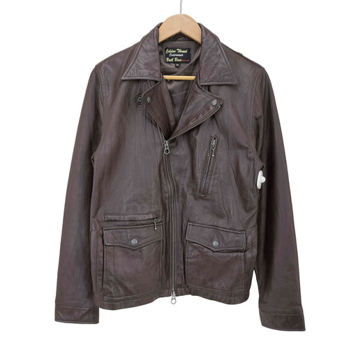 レザー ダブルライダースジャケット メンズ JPN:M