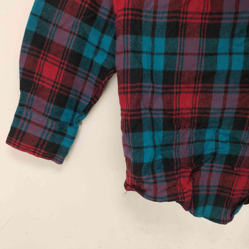 ノースウエストテリトリー NORTHWEST TERRITORY チェック 両胸フラップ レギュラーカラーシャツ メンズ import:M