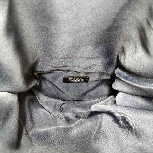 giulio label クロコ型押し レザーショルダーバッグ メンズ