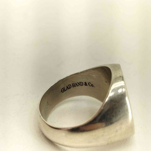 グラッドハンド GLADHAND Family Crest Ring STERLING刻印 シグネットリング メンズ 13号
