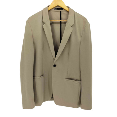 ザラ ZARA COMFORT JACKET 1B シングル テーラード ジャケット メンズ