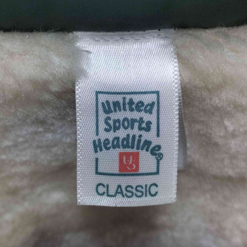 ユナイテッドスポーツヘッドライン United Sports Headline 裏ボア 両面プリント スカルプリント コーチジャケット メンズ JPN:L