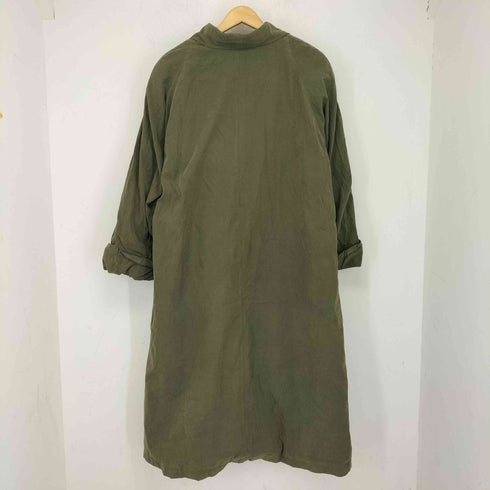 ピーチスキン ステンカラーコート レディース