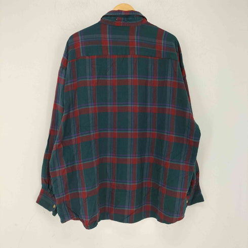 ノースウエストテリトリー NORTHWEST TERRITORY 両胸フラップ チェック レギュラーカラーシャツ メンズ 2X