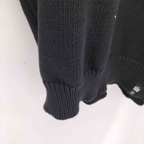 ダブルスタンダードクロージングヒム D/him 24AW スターモチーフインターシャニット メンズ 48