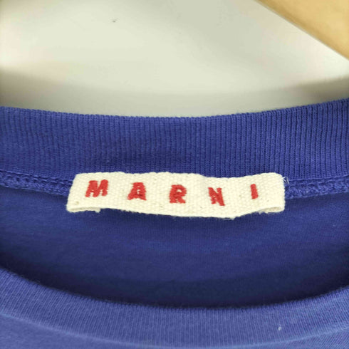 マルニ MARNI 23AW ロゴプリント S/S Tシャツ レディース 160