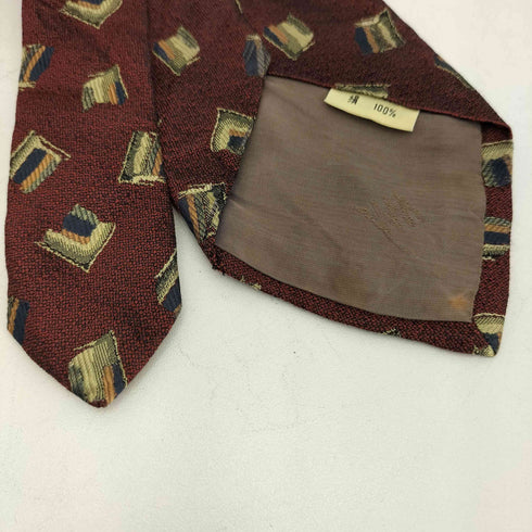 ミヤケデザインスタジオ im MIYAKE DESIGN STUDIO 80s ピースデザイン シルク ネクタイ メンズ