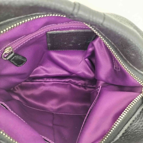 コーチ COACH シルバーバックル レザー ダッフル ショルダーバッグ レディース