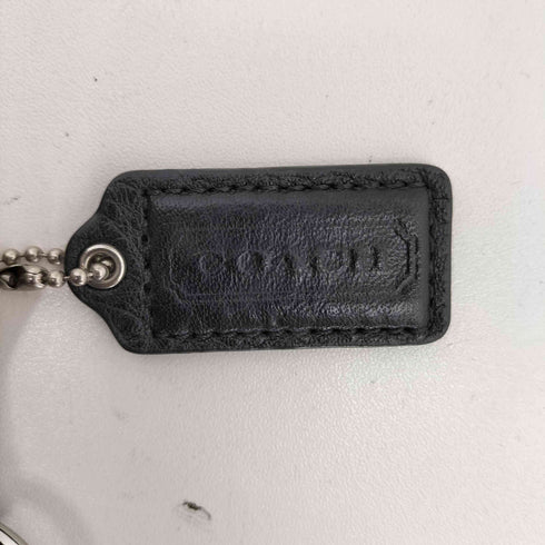コーチ COACH シルバーバックル レザー ダッフル ショルダーバッグ レディース