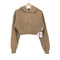 ザラ ZARA ウォッシュ加工ショート丈プルオーバー レディース M-L