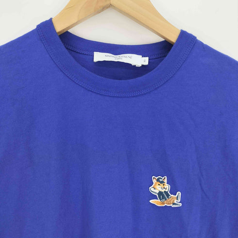 メゾンキツネ MAISON KITSUNE ドレスド フォックス パッチ クラシック S/S Tシャツ レディース import:XS
